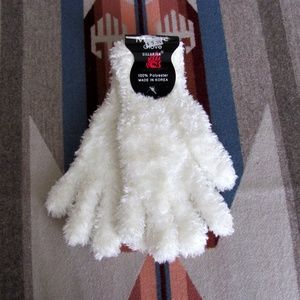 Women's white gloves